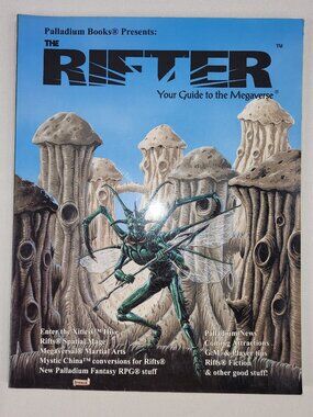 Palladium Rifter #3 Sourcebook RPG Fantasy Softcover Game Book Manual